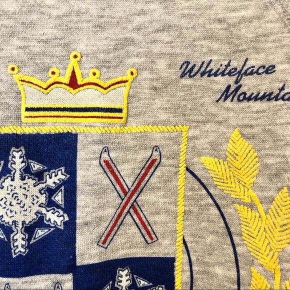 Bassett-Walker Whiteface Mountain Grey Sweatshirt - Picture 3 of 5